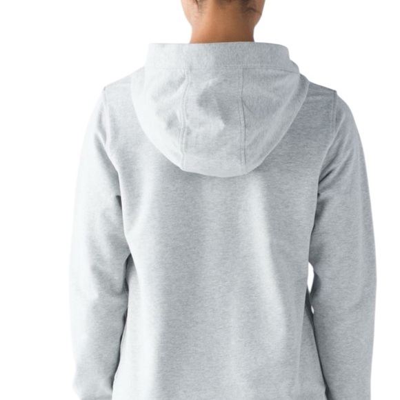Lululemon Split Pullover Heathered grey hoodie - Picture 4 of 12